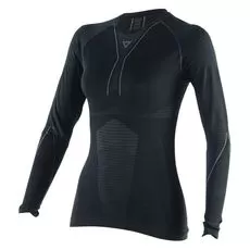 DAINESE Термофутболка D-CORE DRY TEE LS LA женская, Размер: M, Цвет: Black/Anthracitе
