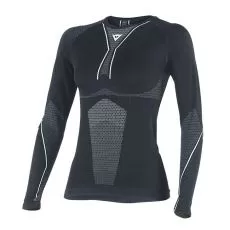 DAINESE Термофутболка D-CORE DRY TEE LS LA женская, Размер: L, Цвет: blаck-white