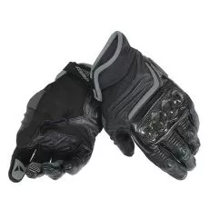 DAINESE Мотоперчатки CARBON D1 SHORT женские, Размер: L, Цвет: Black/Black/Black