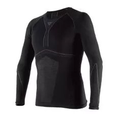 DAINESE Термофутболка D-CORE DRY LS, Размер: XL/XXL, Цвет: Black/Anthracitе
