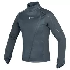 DAINESE Термофутболка D-MANTLE FLEECE WS, Размер: S, Цвет: Black/Black/Anthracite