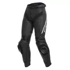DAINESE Мотоштаны кожаные DELTA 3 женские, Размер: 38, Цвет: Black/Black/White