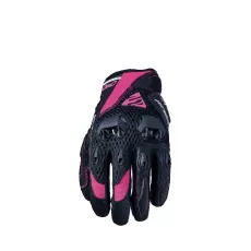 FIVE Мотоперчатки STUNT EVO AIRFLOW женские, Размер: L, Цвет: Black/Fluo Pink