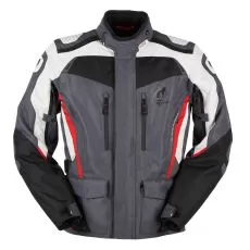 FURYGAN Мотокуртка APALACHES, Размер: M, Цвет: Black/Grey/Red