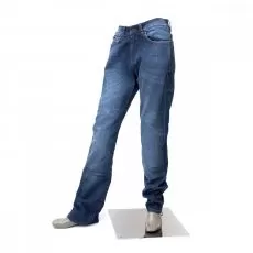 MCP Мотоджинсы Cobra Stretch, Размер: 38/34, Цвет: Синий Потертый Stonewash+Brush