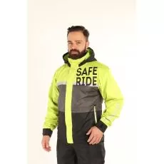 STARKS Куртка-дождевик Dry Rain, Размер: S, Цвет: Серо-Салатовый