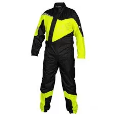 IXS Комбинезон-дождевик RAINSUIT 1.0, Размер: XL, Цвет: Black/Yellow Fluo