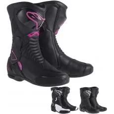 ALPINESTARS Мотоботы SMX 6 женские, Размер: 36, Цвет: Black/Pink