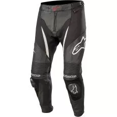 ALPINESTARS Мотоштаны кожаные SP X AIRFLOW, Размер: 46, Цвет: blаck-white