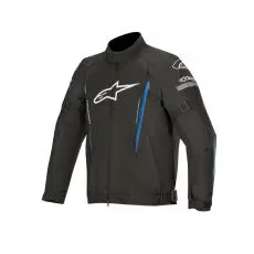 ALPINESTARS Мотокуртка GUNNER v2 WATERPROOF, Размер: XL, Цвет: BLACK/BRIGHT BLUE