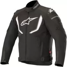 ALPINESTARS Мотокуртка T-GP R v2 Drystar, Размер: L, Цвет: blаck-white