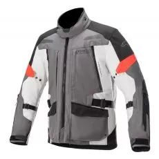 ALPINESTARS Мотокуртка VALPARAISO v3 DRYSTAR, Размер: XXL, Цвет: Dark Grey/Light Grey/Red