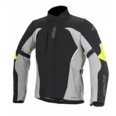 ALPINESTARS Мотокуртка ARES GORE-TEX, Размер: L, Цвет: Black-Gray-Yellow Fluorescent