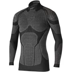 ALPINESTARS Термофутболка RIDE TECH TOP LS WINTER, Размер: XS/S, Цвет: black/grey