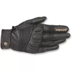 ALPINESTARS Мотоперчатки CRAZY EIGHT, Размер: M, Цвет: Black-Black