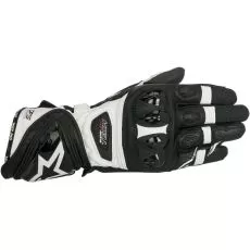 ALPINESTARS Мотоперчатки SUPERTECH, Размер: M, Цвет: blаck-white