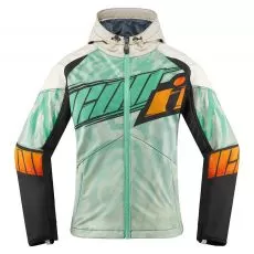 ICON Мотокуртка MERC AZUL™ женская, Размер: M, Цвет: Aqua