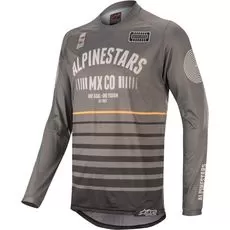 ALPINESTARS Джерси RACER, Размер: M, Цвет: FLAGSHIP Grey/Orange