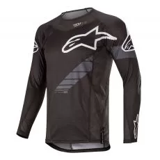 ALPINESTARS Джерси TECHSTAR, Размер: M, Цвет: GRAPHITE Black/Anthracite