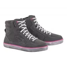 ALPINESTARS Мотокеды J-6 WATERPROOF женские, Размер: 5, Цвет: Gray/Fuchsia