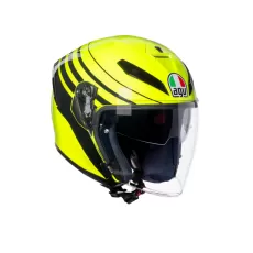 AGV Шлем K-5 JET, Размер: XL, Цвет: MULTI - ORBITER YELLOW/BLACK