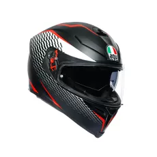 AGV Шлем K5 S, Размер: S, Цвет: MULTI - THUNDER MATT BLACK/WHITE/RED