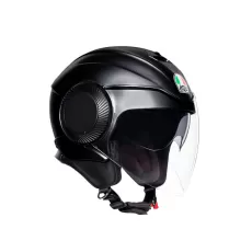 AGV Шлем ORBYT, Размер: M, Цвет: MONO - MATT BLACK