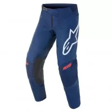 ALPINESTARS Кроссовые штаны TECHSTAR, Размер: 30, Цвет: VENOM dark blue/bright red/white