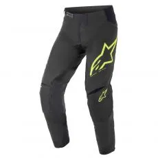 ALPINESTARS Кроссовые штаны TECHSTAR, Размер: 32, Цвет: FACTORY Black/Yellow Fluorescent