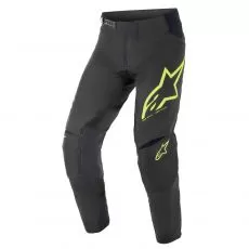ALPINESTARS Кроссовые штаны TECHSTAR, Размер: 30, Цвет: FACTORY Black/Yellow Fluorescent