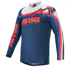 ALPINESTARS Джерси TECHSTAR, Размер: M, Цвет: VENOM dark blue/bright red/white