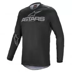 ALPINESTARS Джерси FLUID, Размер: S, Цвет: GRAPHITE Black/Dark Gray