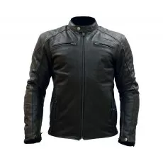 MCP Мотокуртка кожаная Arizona, Размер: XXL, Цвет: черный