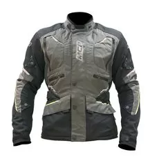 MCP Мотокуртка Suspension, Размер: S, Цвет: черно-серо-желтый