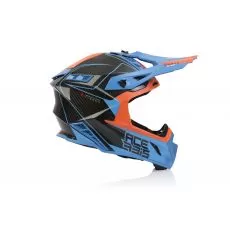 ACERBIS Шлем STEEL CARBON, Размер: L, Цвет: orange/blue