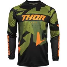 THOR Джерси SECTOR, Размер: XXL, Цвет: GREEN/ORANGE
