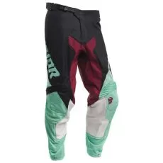 THOR Кроссовые штаны PULSE AIR, Размер: 32, Цвет: Factor черно-мятные