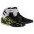 ALPINESTARS Мотоботы FASTER 2 WATERPROOF, Размер: 8.5, Цвет: Black/White/Yellow Fluorescent