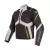 DAINESE Мотокуртка SAURIS D-DRY, Размер: 48, Цвет: Black/Quarry/Fluo-Yellow