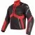 DAINESE Мотокуртка SAURIS D-DRY, Размер: 50, Цвет: black/tour red/light gray