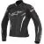 ALPINESTARS Мотокуртка кожаная GP PLUS R v2 женская, Размер: 48, Цвет: Black/Pink