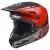 FLY RACING Шлем Kinetic, Размер: S, Цвет: Straight Edge Red/Black/Grey