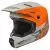 FLY RACING Шлем Kinetic, Размер: M, Цвет: Straight Edge Orange/Grey