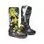 SIDI Мотоботы ATOJO SRS, Размер: 42, Цвет: White/Black/Yellow Fluo