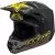 FLY RACING Шлем Kinetic, Размер: L, Цвет: Rockstar Matte Grey/Black/Yellow