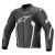 ALPINESTARS Мотокуртка кожаная FASTER V2 AIRFLOW, Размер: 52, Цвет: black\white
