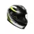 AGV Шлем K6, Размер: XS, Цвет: TOP - RAPID 46 MATT BLACK/WH/YELLOW