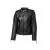 RSD Мотокуртка кожаная Trinity женская перф, Размер: M, Цвет: Black