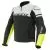DAINESE Мотокуртка кожаная AGILE, Размер: 48, Цвет: Matt Black/White/Fluorescent Yellow