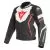 DAINESE Мотокуртка кожаная AVRO 4, Размер: 50, Цвет: Black-Matt/White/Fluo-Red